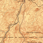 United States Geological Survey Harney Peak, SD (1896, 125000-Scale) digital map