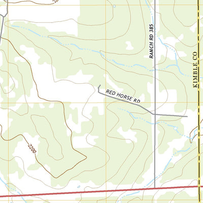 United States Geological Survey Harper West, TX (2022, 24000-Scale) digital map
