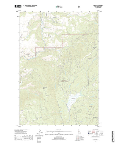 United States Geological Survey Harpster, ID (2020, 24000-Scale) digital map