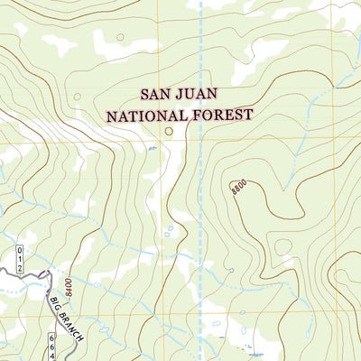 United States Geological Survey Harris Lake, CO (2022, 24000-Scale) digital map