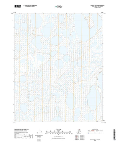 United States Geological Survey Harrison Bay A-5 NE, AK (2020, 25000-Scale) digital map