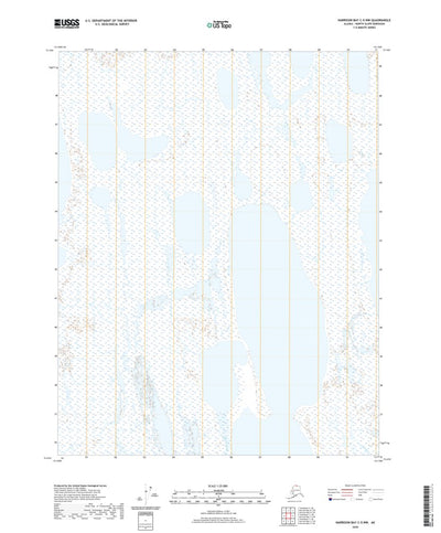 United States Geological Survey Harrison Bay C-5 NW, AK (2020, 25000-Scale) digital map