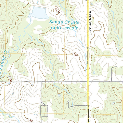 United States Geological Survey Hart, OK (2022, 24000-Scale) digital map