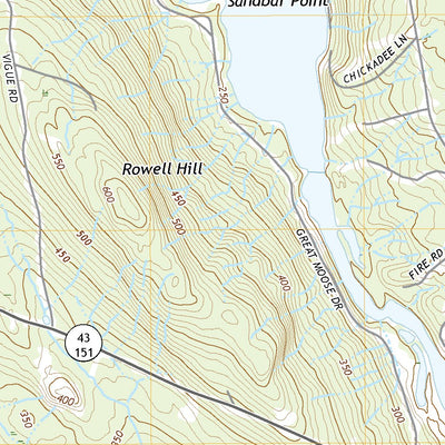 United States Geological Survey Hartland, ME (2021, 24000-Scale) digital map