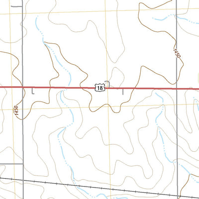 United States Geological Survey Hartley, IA (2022, 24000-Scale) digital map