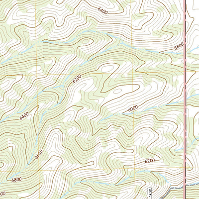 United States Geological Survey Hartley Peak, ID (2020, 24000-Scale) digital map