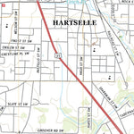 United States Geological Survey Hartselle, AL (2020, 24000-Scale) digital map