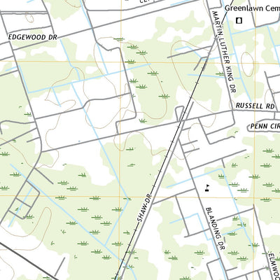 United States Geological Survey Hartsville South, SC (2020, 24000-Scale) digital map