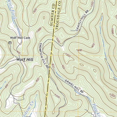 United States Geological Survey Hartsville, TN (2022, 24000-Scale) digital map