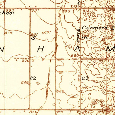 United States Geological Survey Harvard, IL-WI (1932, 48000-Scale) digital map