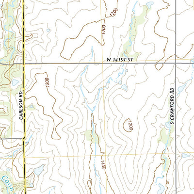 United States Geological Survey Harveyville, KS (2022, 24000-Scale) digital map