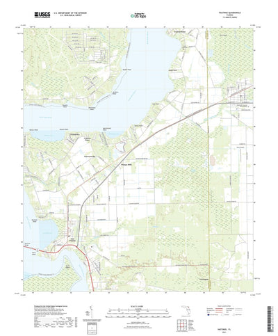 United States Geological Survey Hastings, FL (2021, 24000-Scale) digital map