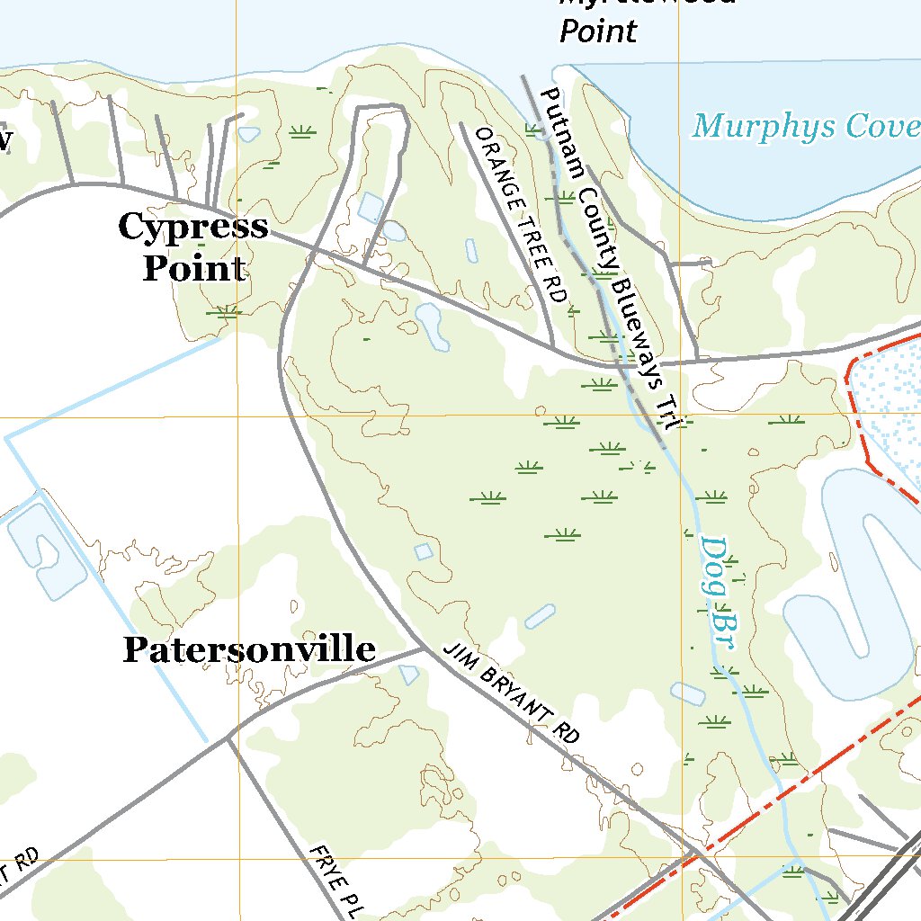 Hastings, FL (2021, 24000-Scale) Map by United States Geological Survey ...