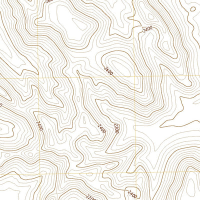 United States Geological Survey Hat Mountain SW, AZ (2021, 24000-Scale) digital map
