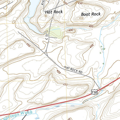 United States Geological Survey Hat Rock, OR (2020, 24000-Scale) digital map