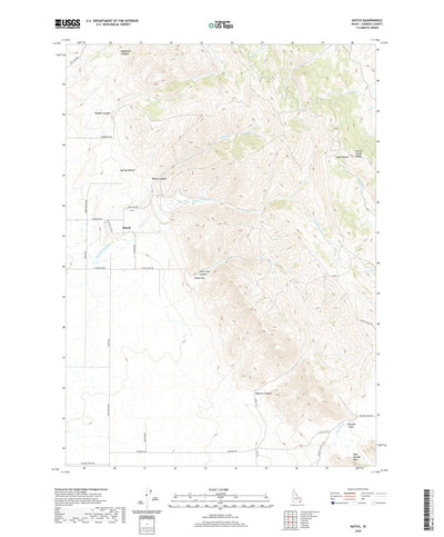 United States Geological Survey Hatch, ID (2020, 24000-Scale) digital map