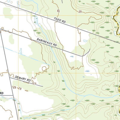 United States Geological Survey Hathaway, LA (2020, 24000-Scale) digital map