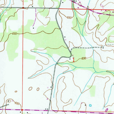 United States Geological Survey Hatton, AL (1948, 24000-Scale) digital map