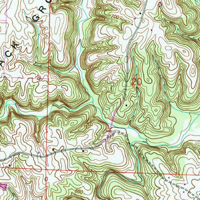 United States Geological Survey Hatton, AL (1948, 24000-Scale) digital map