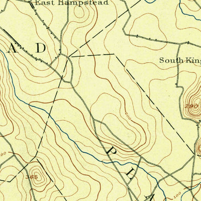 United States Geological Survey Haverhill, NH-MA (1890, 62500-Scale) digital map