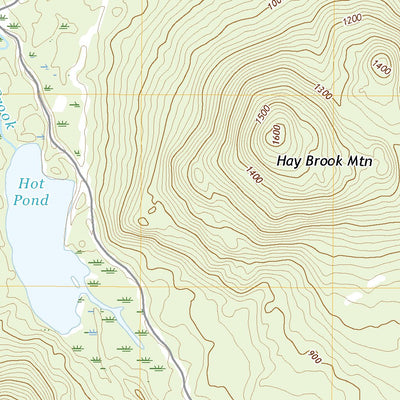 United States Geological Survey Hay Brook Mountain, ME (2021, 24000-Scale) digital map