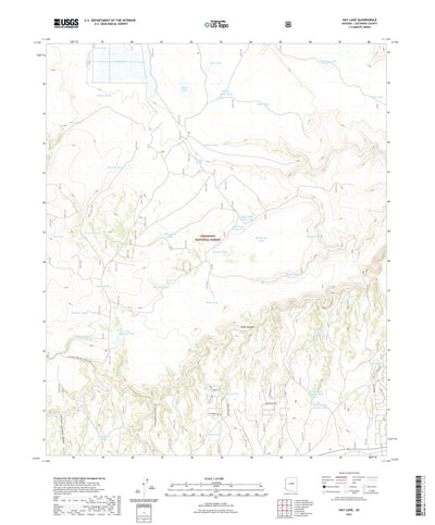 United States Geological Survey Hay Lake, AZ (2021, 24000-Scale) digital map