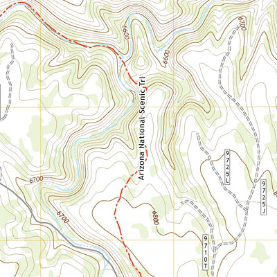 United States Geological Survey Hay Lake, AZ (2021, 24000-Scale) digital map