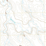 United States Geological Survey Hayes South, SD (2021, 24000-Scale) digital map