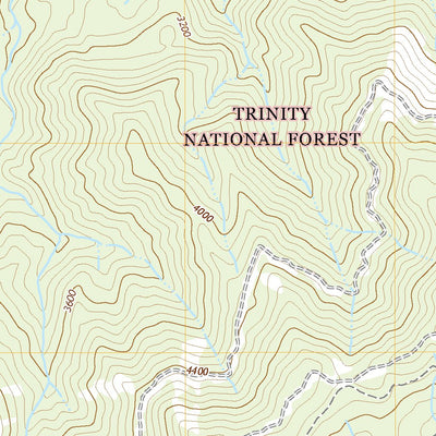 United States Geological Survey Hayfork Bally, CA (2021, 24000-Scale) digital map