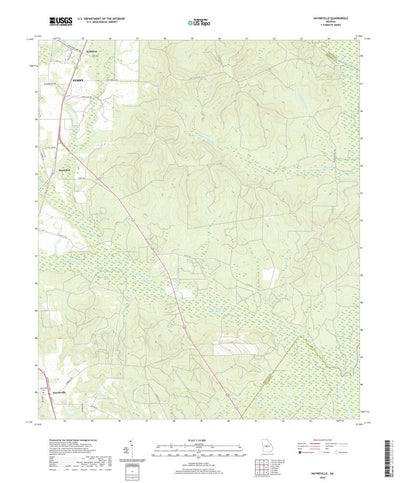 United States Geological Survey Hayneville, GA (2020, 24000-Scale) digital map