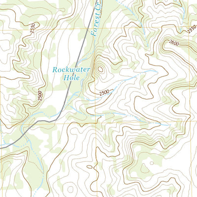 United States Geological Survey Hayrick Mountain, TX (2022, 24000-Scale) digital map