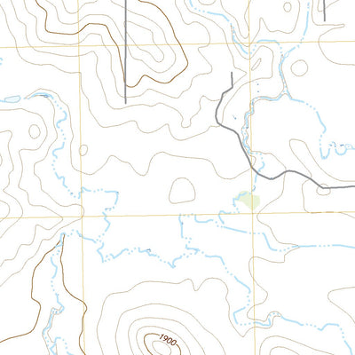 United States Geological Survey Hazelton NW, ND (2020, 24000-Scale) digital map