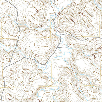 United States Geological Survey Head of Butch Creek, SD (2021, 24000-Scale) digital map