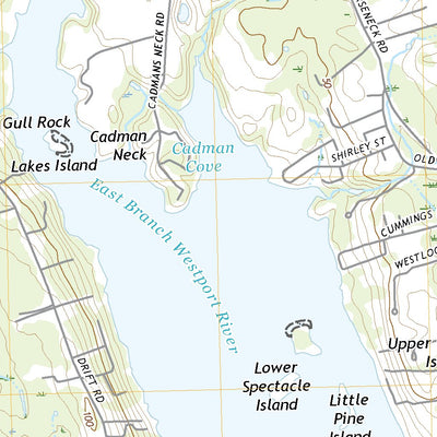 United States Geological Survey Head of Westport, MA (2021, 24000-Scale) digital map