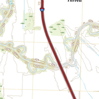 United States Geological Survey Heafer, AR (2020, 24000-Scale) digital map