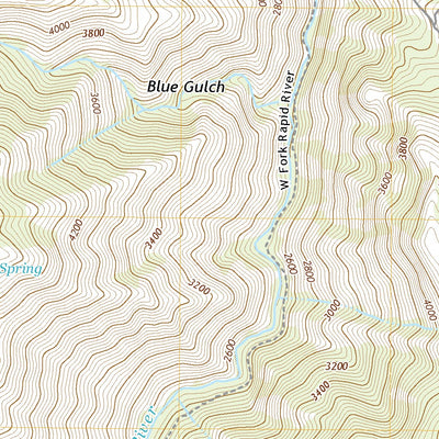 United States Geological Survey Heavens Gate, ID (2020, 24000-Scale) digital map