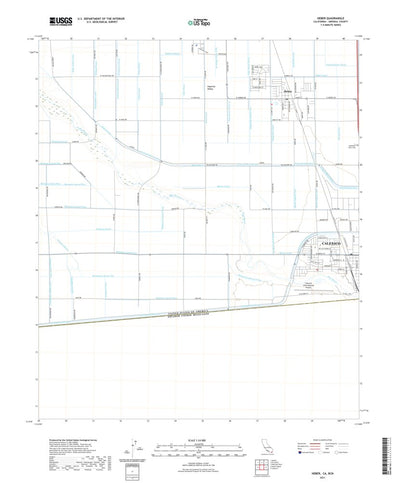 United States Geological Survey Heber, CA (2021, 24000-Scale) digital map