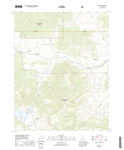 United States Geological Survey Hebron, UT (2020, 24000-Scale) digital map