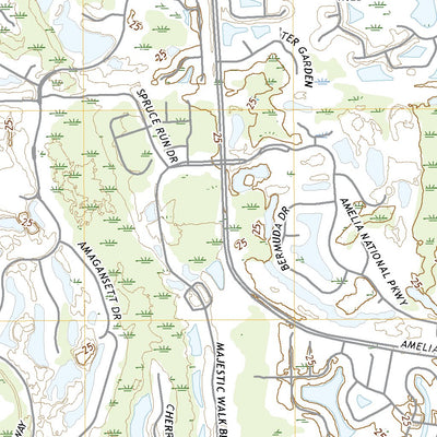 United States Geological Survey Hedges, FL (2021, 24000-Scale) digital map