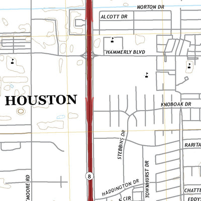 United States Geological Survey Hedwig Village, TX (2022, 24000-Scale) digital map