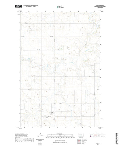 United States Geological Survey Heil, ND (2020, 24000-Scale) digital map