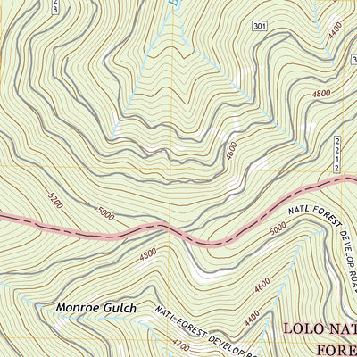 United States Geological Survey Helwick Peak, MT (2020, 24000-Scale) digital map