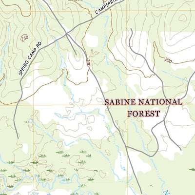 United States Geological Survey Hemphill, TX (2022, 24000-Scale) digital map