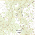 United States Geological Survey Henderson Mesa, TX (2022, 24000-Scale) digital map