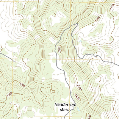 United States Geological Survey Henderson Mesa, TX (2022, 24000-Scale) digital map