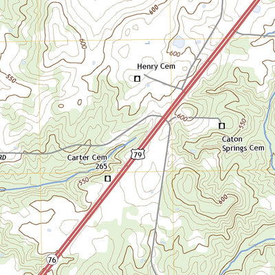 United States Geological Survey Henry, TN (2022, 24000-Scale) digital map