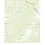 United States Geological Survey Henson Springs, AL (2020, 24000-Scale) digital map