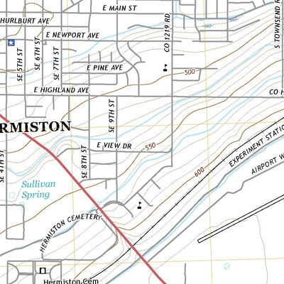 United States Geological Survey Hermiston, OR (2020, 24000-Scale) digital map