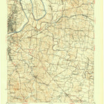 United States Geological Survey Hermitage, TN (1932, 62500-Scale) digital map