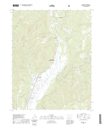 United States Geological Survey Hermosa, CO (2022, 24000-Scale) digital map